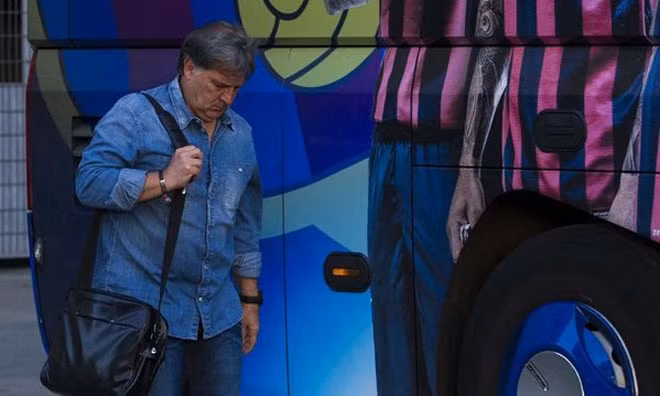 HLV Martino đã nói lời tạ từ Barca.