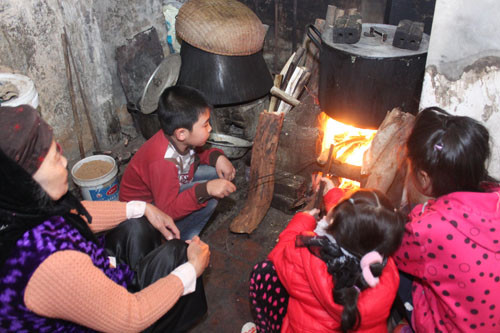 Đầm ấm Tết quê