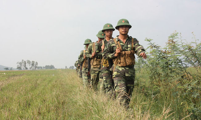 Cận cảnh biên phòng An Giang tuần tra biên giới