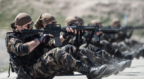 Cận cảnh đặc nhiệm Thổ Nhĩ Kỳ hành quân chống khủng bố
