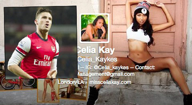 Tờ Irish Sun đưa tin sốc về Giroud.