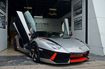 Cận cảnh kiệt tác xế độ Lamborghini Aventador