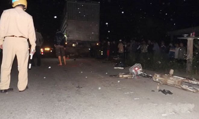 Hiện trường vụ tai nạn