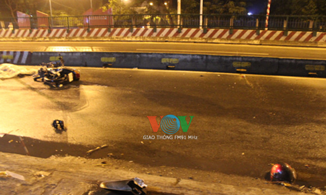 Hiện trường vụ tai nạn