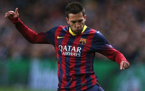 Hậu vệ Jordi Alba lọt vào tầm ngắm M.U.
