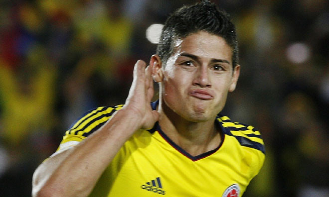  M.U từng bỏ lỡ cơ hội chiêu mộ James Rodriguez.