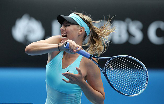 Sharapova ngậm ngùi rời cuộc chơi 