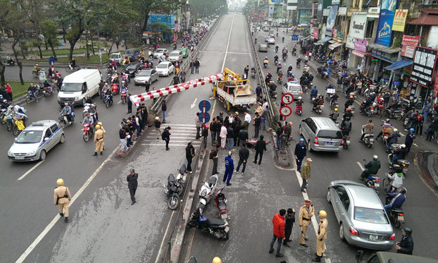 Hiện trường vụ tai nạn