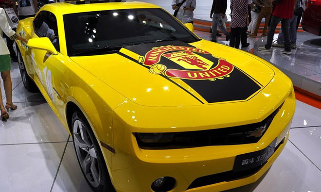 Chevrolet, một trong những nhà tài trợ của M.U