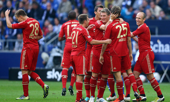 Bayern Munich hủy diệt Wolfsburg. 