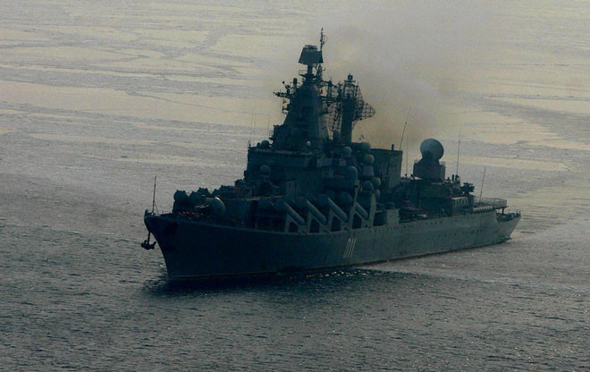 Choáng ngợp trước siêu tuần dương hạm Varyag