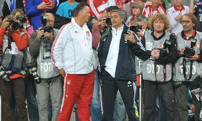 Mourinho không hề lo ngại Van Gaal và sự trỗi dậy của M.U.