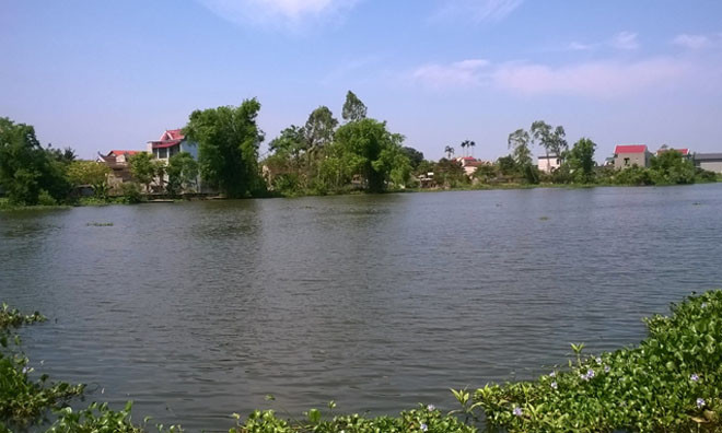 hu vực xảy ra vụ chết đuối. Ảnh: Phạm Nhài.