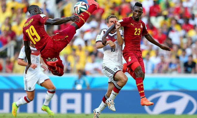 Đức - Ghana (2-2): Níu cánh Đại bàng sông Rhine