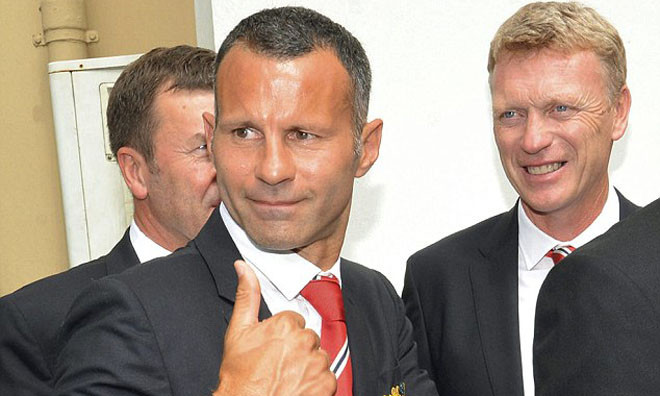 Ryan Giggs tạm thời dẫn dắt M.U thay David Moyes.