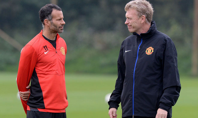 Ryan Giggs sẽ tạm thời thay thế David Moyes? 
