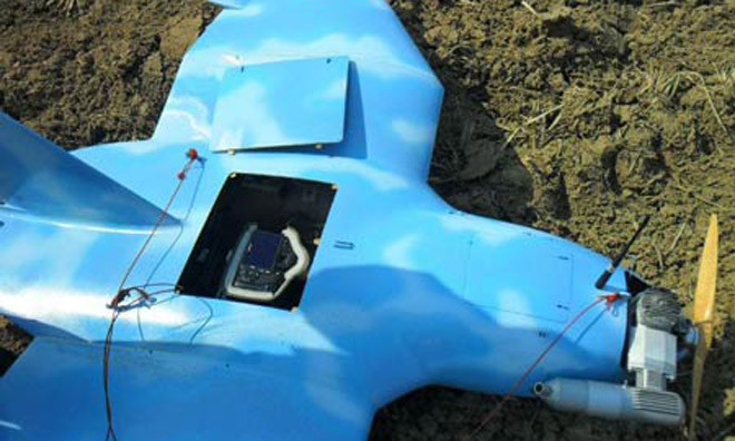 Máy bay không người lái được cho là của Triều Tiên bị Hàn Quốc thu giữ mới đây.