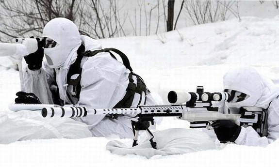 Tuyệt kỹ ngụy trang của lính bắn tỉa Hàn Quốc 