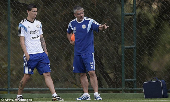 Argentina mong ngóng Di Maria từng ngày