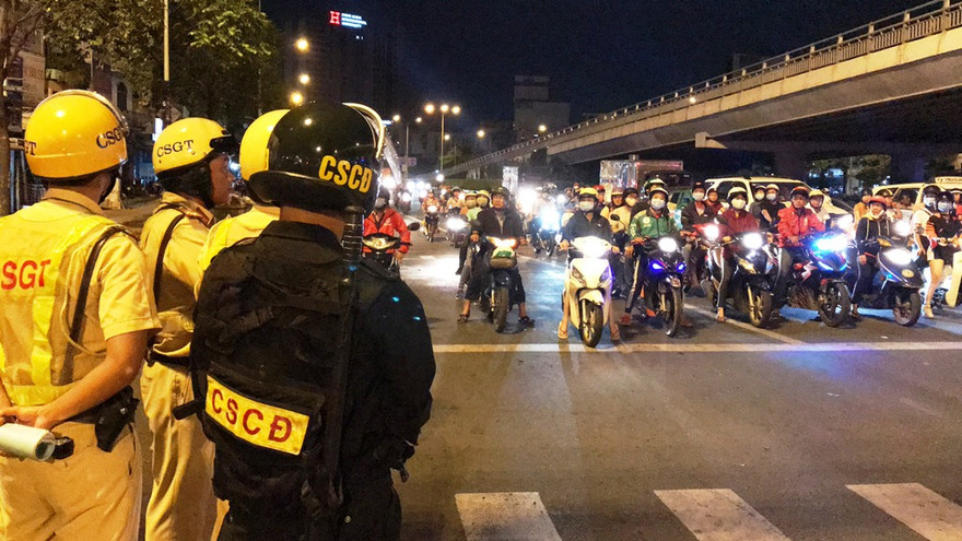 Lực lượng công an sẽ tăng cường chốt chặn để đảm bảo an ninh dịp Tết.