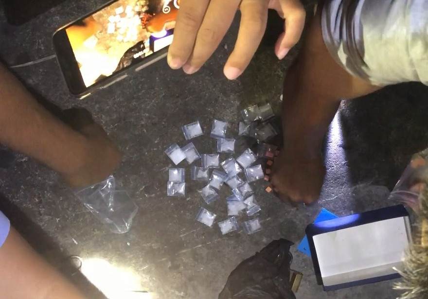 Lượng lớn ma tuý thu giữ tại quán bar 030X8.