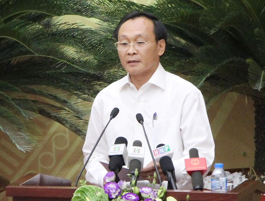 Chủ tịch UBND huyện Đông Anh trả lời về vi phạm trật tự xây dựng