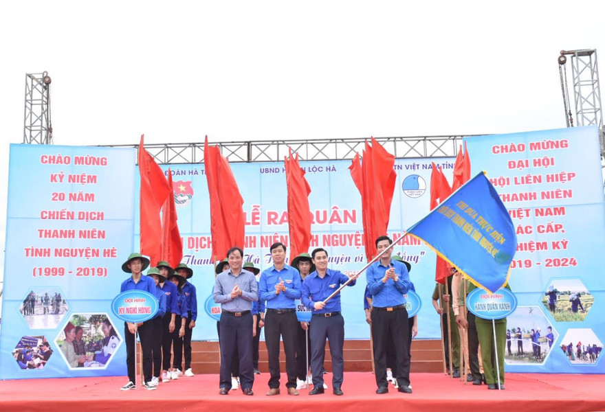 Lễ ra quân Chiến dịch Thanh niên tình nguyện hè năm 2019