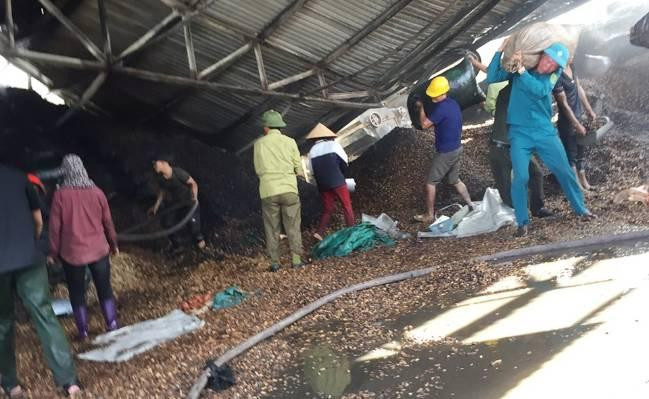 Cháy xưởng lạc lúc rạng sáng, thiệt hại gần 10 tỷ đồng