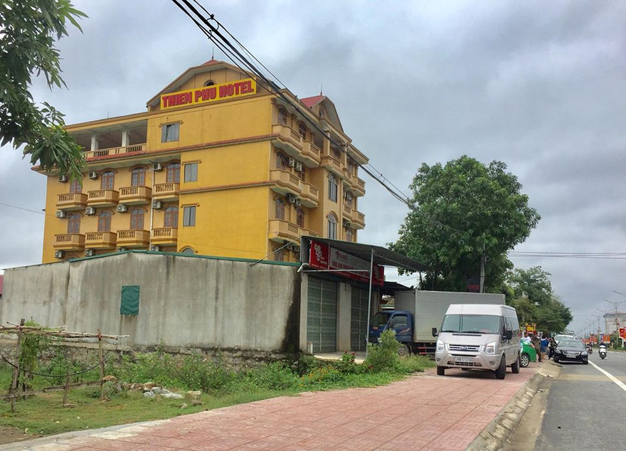 Khách sạn nơi xảy ra vụ việc