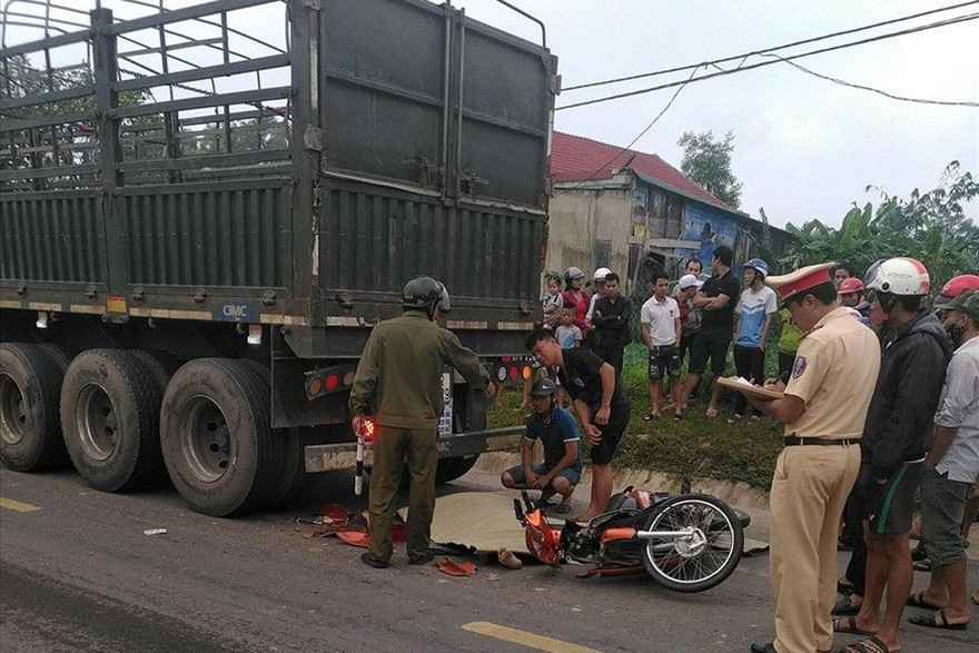 Hiện trường vụ tai nạn