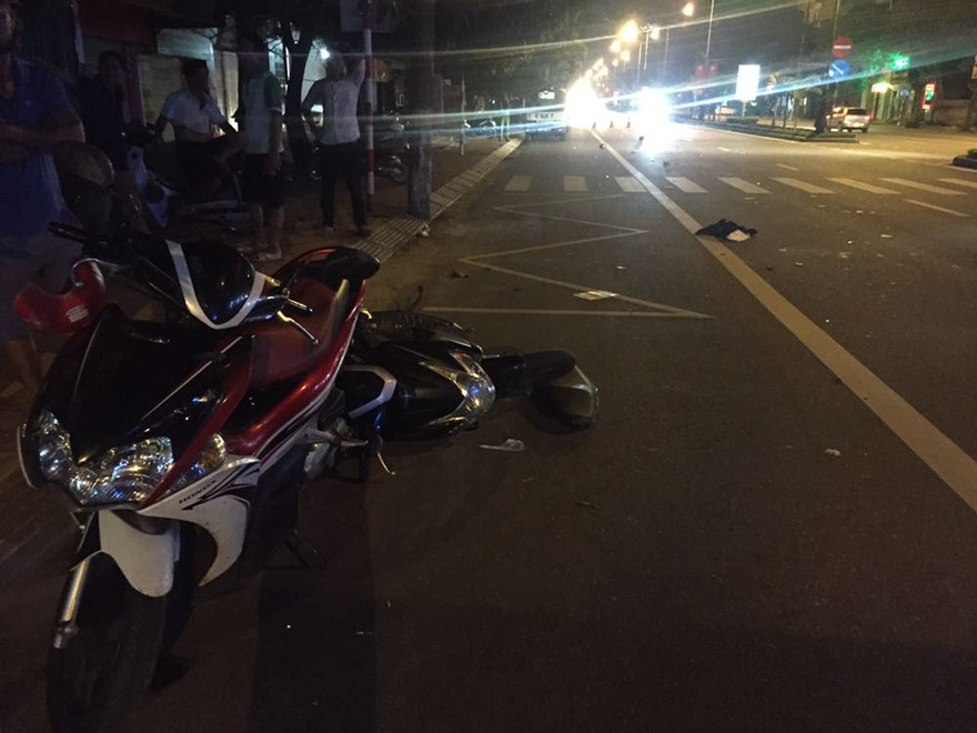 Chủ nhiệm UB Kiểm tra ở Hà Tĩnh có hơi men, gây tai nạn khiến 2 người nguy kịch