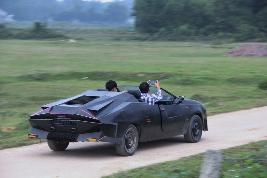 Ngắm 'siêu xe' từ đồng nát của hai anh em trai