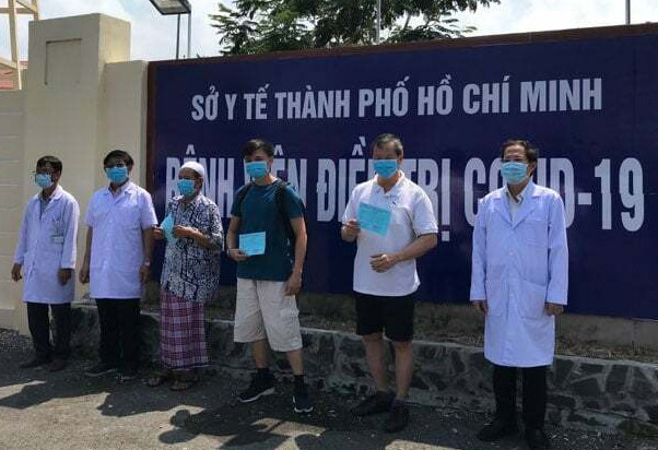 Các bệnh nhân được xuất viện.