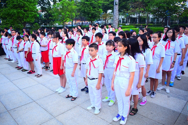 Hành trình 'Măng non sẵn sàng vì biên giới biển, đảo' năm 2017