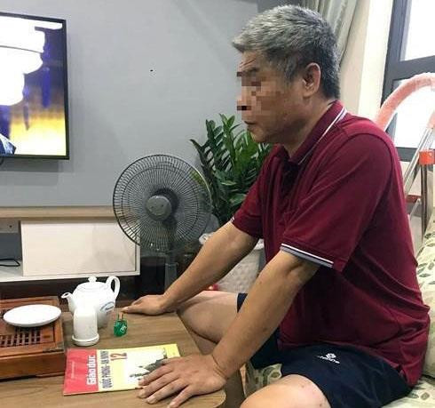 Ông Doãn Quý Phiến, tài xế ôtô đưa đón học sinh Gateway. Ảnh: Infonet.