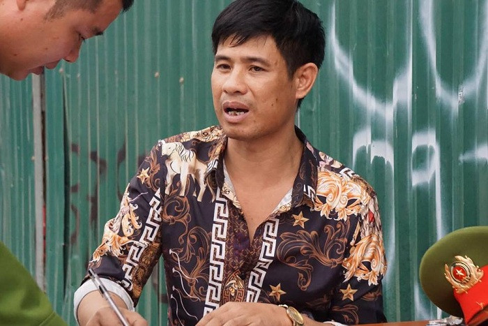 Tài xế Lê Tiến Dũng.