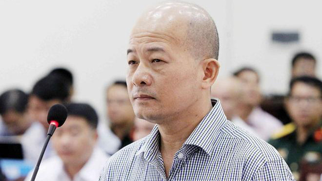 Bị can Đinh Ngọc Hệ.