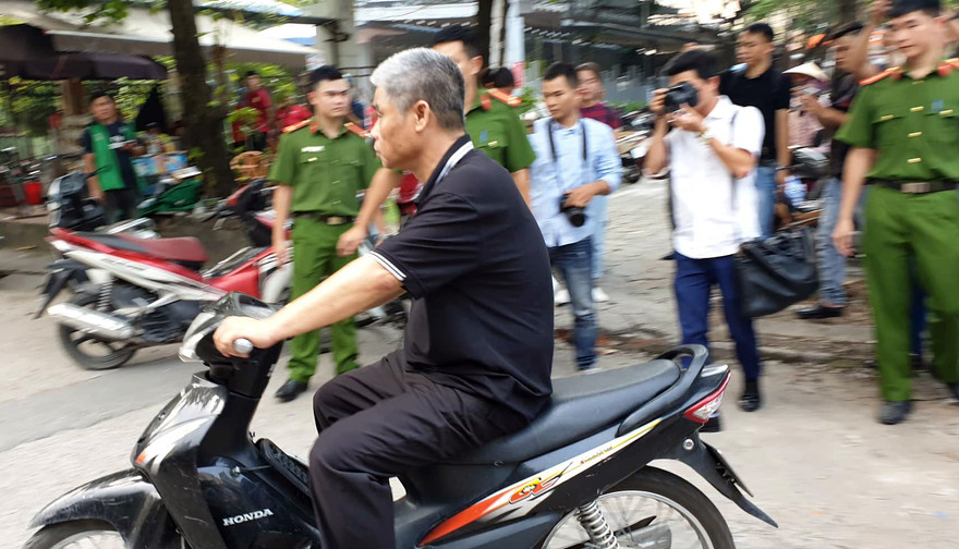 Tài xế Phiến tái diễn mọi hoạt động diễn ra vào chiều 13/9.