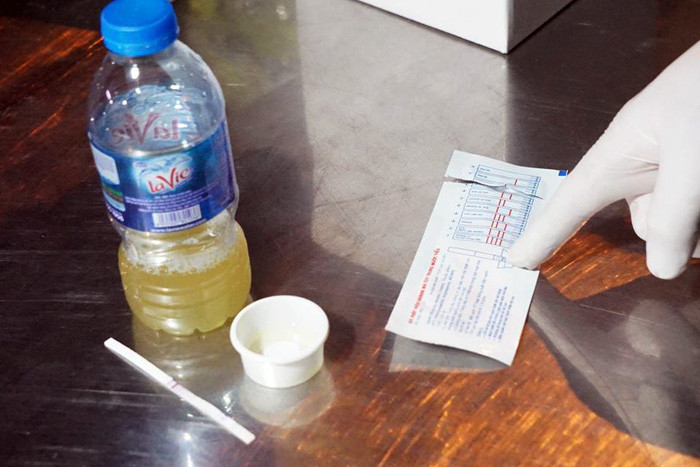 Cận cảnh thiết bị phát hiện tài xế dương tính ma túy