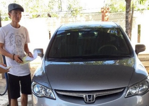 Tài xế Trần Quốc Phong.