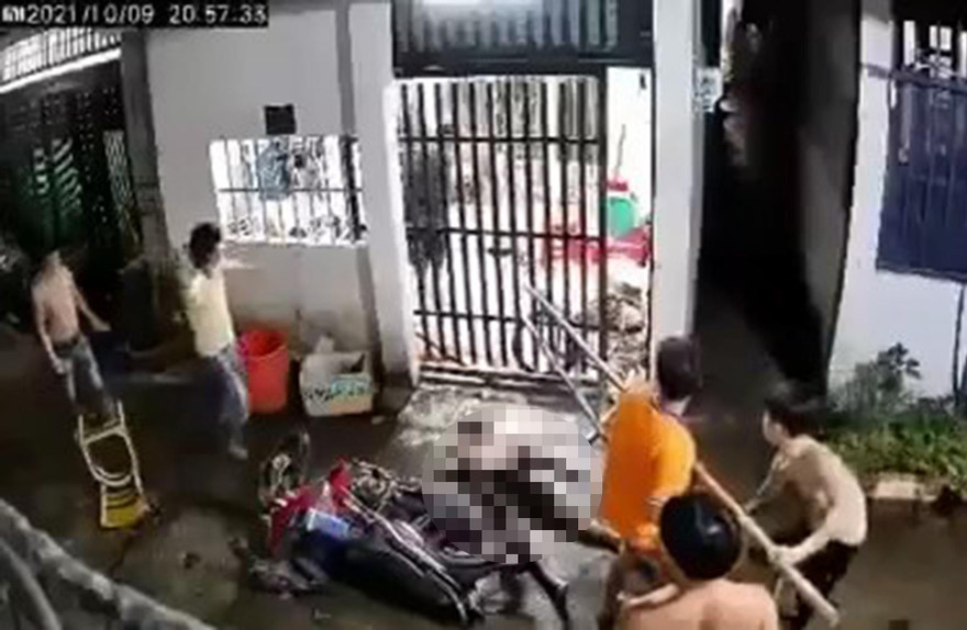 Hiện trường vụ việc.