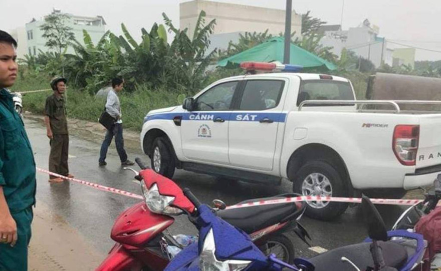 Hiện trường vụ việc.