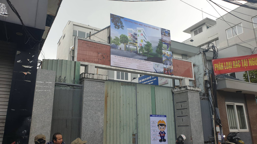 Hiện trường vụ việc.