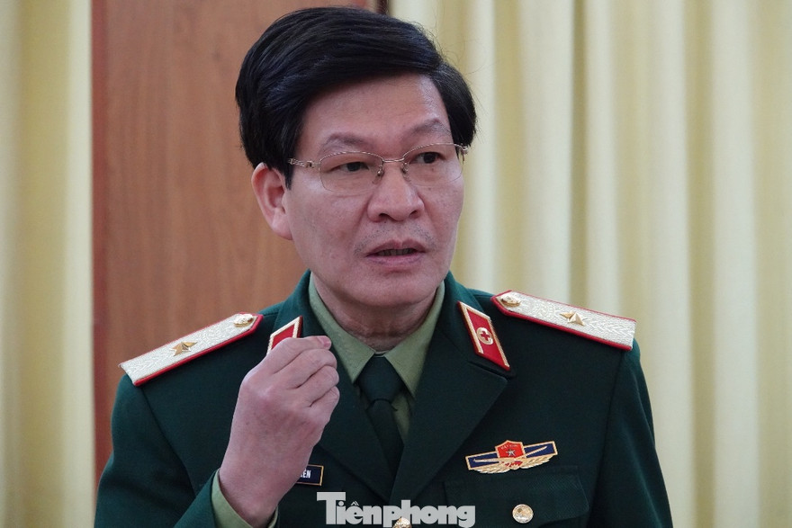 Thiếu tướng Nguyễn Xuân Kiên, Cục trưởng Cục Quân y. Ảnh: Nguyễn Minh