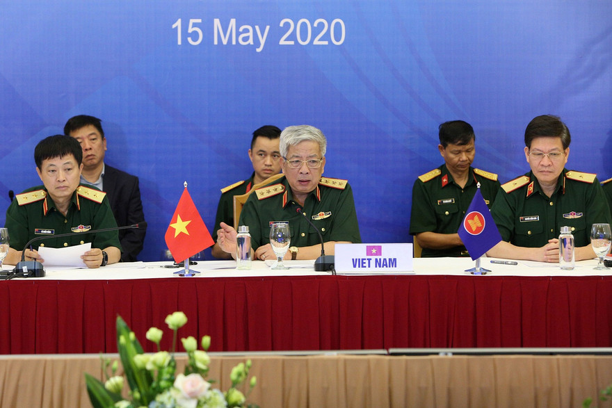 Thượng tướng Nguyễn Chí Vịnh chủ trì ADSOM, sáng 15/5