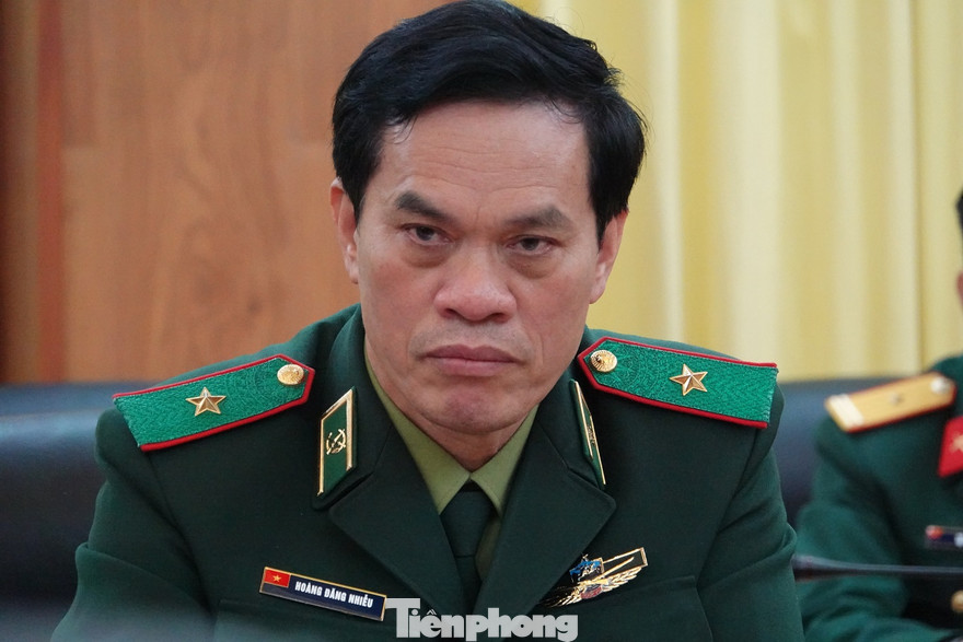 Thiếu tướng Hoàng Đăng Nhiễu, Phó Tư lệnh Bộ đội Biên phòng. Ảnh: Nguyễn Minh