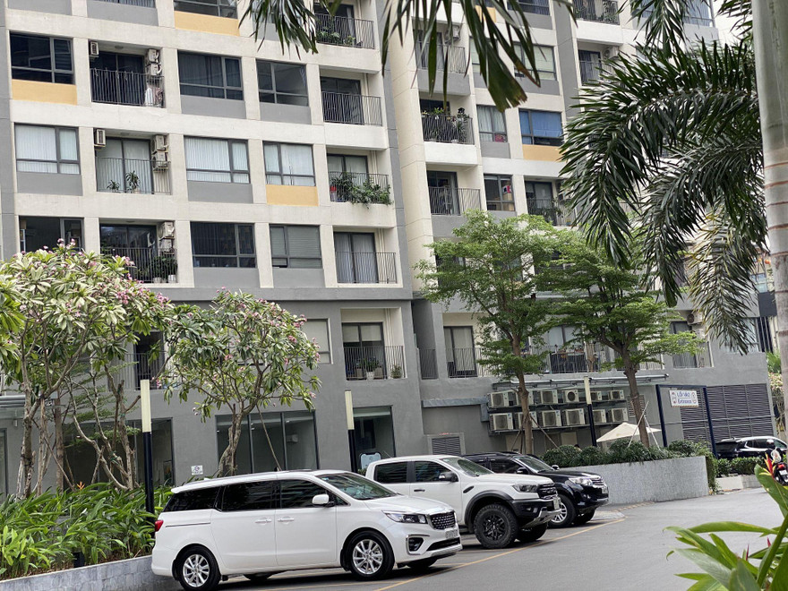 Chung cư xảy ra vụ việc.