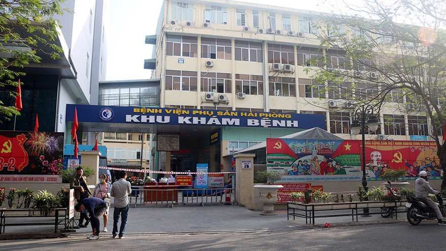 Bệnh viện Phụ sản Hải Phòng.