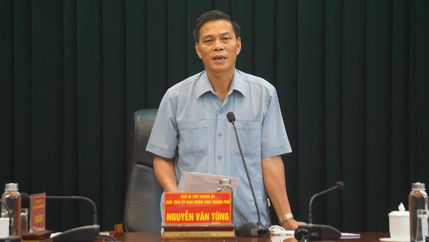Ông Nguyễn Văn Tùng - Chủ tịch UBND TP Hải Phòng.