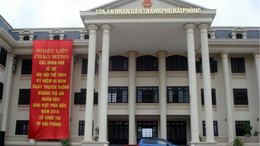 Trụ sở TAND TP Hải Phòng.